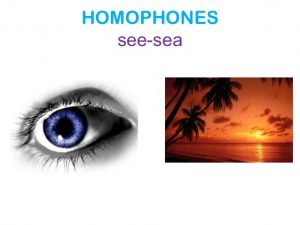 homophones