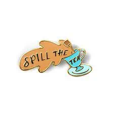 کاربرد اصطلاح چای ریختن spill the tea در انگلیسی