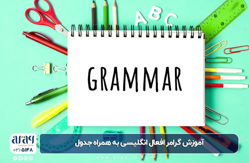 آموزش گرامر افعال انگلیسی به همراه جدول