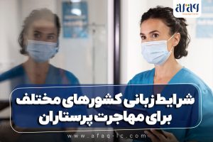 شرایط زبانی کشورهای مختلف برای مهاجرت پرستاران